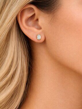 "Keaton" Lab Diamond Stud Earrings